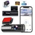 thumbnail image 4 of Danhjin Dash Cam 4K Lens Driving Recorder Wifi Front And Rear Recording 1.47-Inch Screen High-Definition Wide Angle Night VisionGravity Sensing Motion Detect, 4 of 9