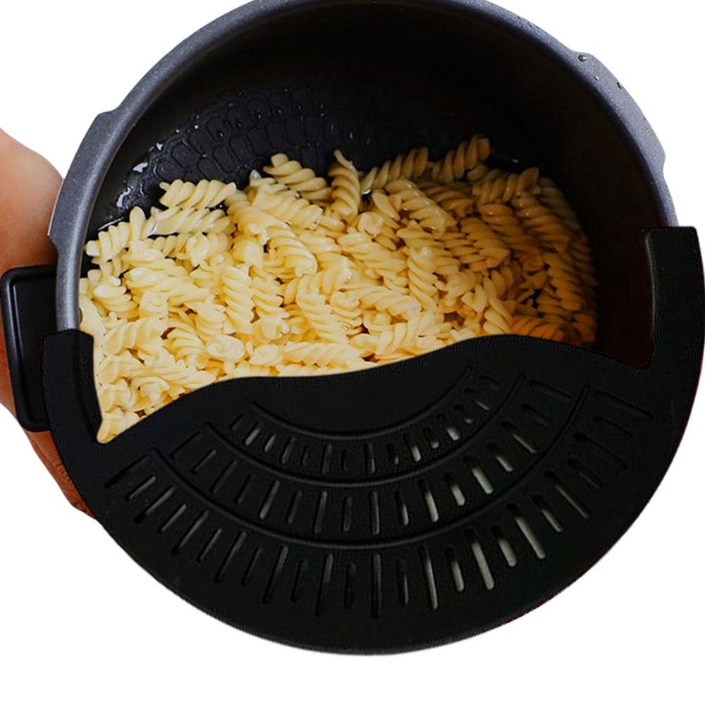 Huoge Pot Strainer Grease Drainer for Frying Pan Kitchen Draining Tool