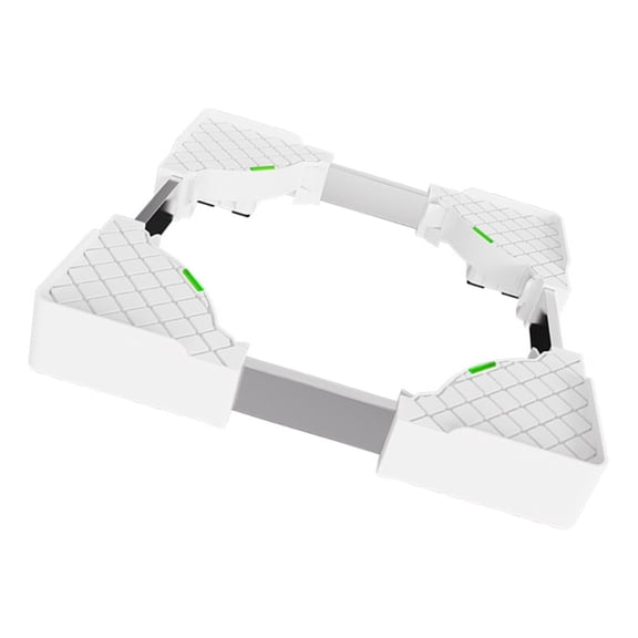 Space Saving Washer Dryer Stacking Rack Adjustable Depth 45-70cm Mobile Design