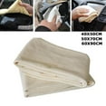 thumbnail image 3 of New Large Natural Chamois Leather Car Cleaning Cloth Absorbent Drying Towel, 3 of 9