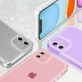 thumbnail image 5 of Case for iPhone 11 6.1 inch,Sparkly Clear Case for Women,Soft TPU Silicone Bumper Protective Cover Case for iPhone 11,Blue, 5 of 10