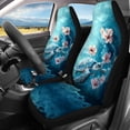 thumbnail image 3 of Pzuqiu Turtle Floral Car Seat Covers 3 Pack, Car Seat Covers Full Set Polyester Easy to Install Removable for Cars Trucks most Cars, 3 of 10