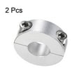 thumbnail image 3 of Uxcell Double Split Shaft Collar 15mm Bore Clamp-On Collars, 35mm OD, 12mm Width 2 Pack, 3 of 5
