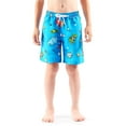 thumbnail image 7 of Boys Beach Shorts，2 pairs Kids Swimming Trunks with Dinosaur Patterns Toddler Board Shorts for 3-14 Years, 7 of 7