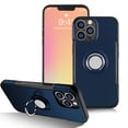 thumbnail image 1 of Mignova for iPhone 13 Pro 6.1 Inch Case, Anti-Scratch Shockproof Case 360 Degree Rotation Finger Ring Holder Kickstand [Work with Magnetic Car Mount] for iPhone 13 Pro 6.1 Inch(Blue), 1 of 7
