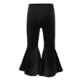 thumbnail image 2 of iiniim Kids Toddler Baby Girl Flare Pants Velvet Bell Bottom Ruffle Leggings Trouser Fall Clothes, 2 of 7