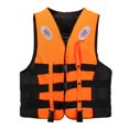 thumbnail image 5 of Children Adult Professional Life Vest Reflective Adjustable Waistcoat Jacket With Whistle For Swimming, 5 of 6