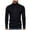 Black A, variant on SDNall Mens Mock Turtleneck Sweaters Solid-Color Casual Knitted Base Sweater Long Sleeve Lightweight Ribbed Sweater (Black,S-2XL)