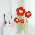 thumbnail image 4 of Simulation Plush Flowers Stuffed Rose Flower Valentine‘s Day, 4 of 6