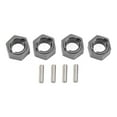 thumbnail image 2 of Adaptador de accionamiento hexagonal de rueda RC de aleación de aluminio profesional, cubos de rueda hexagonales de 7mm para FMS FCX24 1/24 RC Car Titanium YUNYI BRAND  Deportes, 2 of 8