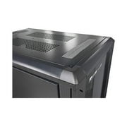 RK1236BKF 12U 36in Knock-Down Server Rack Cabinet with Casters
