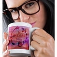 thumbnail image 2 of 3drose, Colorful Wreath with Typography Be Awesome Today, 11oz Magic Transforming Mug, 2 of 7