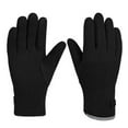 thumbnail image 2 of Mifsaly Fleece Gloves for Women Winter Work Gloves Fashion Stretchy Thick Warm Glove Windproof Cold Weather Cycling Work Typing, 2 of 7