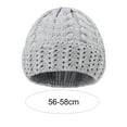 thumbnail image 6 of D-GROEE Women's Winter Beanie Warm Acrylic Fiber - Thick Slouchy Cable Knit Skull Hat Ski Cap, 6 of 8