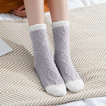 

Socks for Women 1 Pairs 1 Pairs Women s Winter Warm Fuzzy Socks Slipper Socks Women s Soft Fuzzy Sleeping Socks Fuzzy Slipper Socks