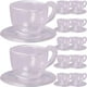 thumbnail image 1 of 12 juegos de tazas de té y platillos en miniatura para casa de muñecas, minijuego de té, juguetes de microescena, 1 of 5
