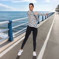thumbnail image 6 of FORMRS Womens Long Sleeve Shirts UPF 50+ Sun Protection Quick Dry Fishing Hiking Tops, Size S-2XL, Small Pink Flower, 6 of 8