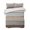 Brown, variant on Quilts Full Size, Brown Wooden Soft Comforter Bedding Set for Bed, Grey Stripe Gradient Country Rustic Grain Lightweight Quilted Bedspread with Pillow Cover(2 Pieces) for All Season, 78x90 Inch