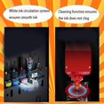 thumbnail image 6 of SHENGJINSH A3 L805 UV Printer, High Resolution 2880 x1440dpi UV Flatbed Printer with Bottle Holder for Phone Case Glass Cups Stickers Wood Acrylic Leather Golf Balls, 6 of 9