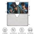 thumbnail image 2 of Descendants 2 Movie Car Windshield Sunshade Umbrella Stylish Foldable Reflective Sun Visor Front Window Cover Protector Accessories, 2 of 8