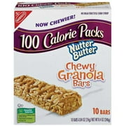 Nabisco 100 Calorie Packs: Nutter Butter Chewy Granola Bars, 10 ct