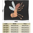 thumbnail image 2 of Danny Devito Blanket Flannel Soft Throw Blankets for Bedroom Livingroom Sofa Home 80""X60"", Black, 2 of 6