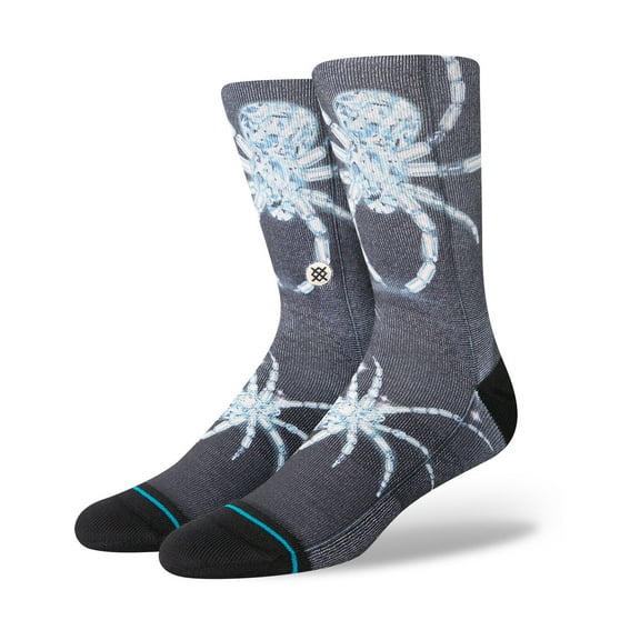 Stance Frigid Crew Socks Black in size US 9 - 13