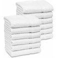thumbnail image 1 of Toallas de baño GOLD TEXTILES a granel, blancas, paquete de 12 unidades, 55 x 110 cm, 6 kg, 1 of 7