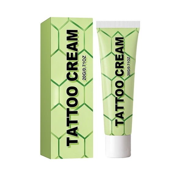 PiGOGI Tattoo Aftercare Cream for Face and Body - Color Refreshing Nourishing Care 20g Non-Greasy Texture Fast Absorbing