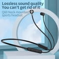 thumbnail image 1 of Cuello colgante Inalámbrico, 5.1, Auriculares Auriculares deportivos, Auriculares estéreo en oreja Auriculares estéreo de doble oreja Negro, 1 of 10