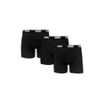 thumbnail image 2 of Puma Men's 3-Pack Cotton Boxer Briefs Blue Black Grey M, 2 of 2