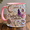Black, variant on Crystal Collector Mug 3D Effect Mystic Moon Gem Design Gift for Crystal Lovers