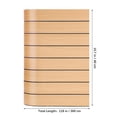 thumbnail image 6 of ZUNOXAZ 1 Roll Wood Grain Wall Panels Peel and Stick Self Adhesive Faux Wood Waterproof 3D Wallpaper 118.11*15.75*0.11 Inch, 6 of 11
