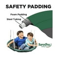 thumbnail image 5 of XDP Recreation Super Disc™ Steel Swing Set with Disc Swing, Swing Seats, Wave Slide, 5 of 9