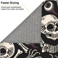 thumbnail image 6 of XMXT Microfiber Drying Mat, Eyeballs Skulls Bones Print Absorbent Dish Drying Mats for Kitchen Dishes Rack Pad, 16 x 18 inches, 6 of 9