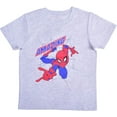 thumbnail image 2 of Spiderman Boys 3 Piece 2 Short Sleeve Tees and Jogger Set, Toddler, 2 of 7