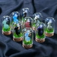 thumbnail image 3 of HOOUN 1.5" Natural Mini Alpaca Animal Quartz Crystal Carved Healing Reiki Skull Stone-Opal, 3 of 9