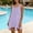 Style1-Purple dresses for women, variant on Maqroz Summer Dresses for Women Crew Neck Solid Tank Dresses Loose Fit Swimsuit Cover Up Vacation Beach Sundresses Purple XXL