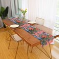 thumbnail image 2 of Yayeee Table Runner 90 inches Long Home Kitchen Dinning Party Decoration, Orange Vibrant Flowers, 2 of 7