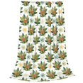 thumbnail image 2 of Fuzoiu Sloth Sitting Tropical Leaves Print Ultra-Soft Micro Fleece Blanket,All Seasons Flannel Throw, Lightweight Blanket for Bed, Sofa, Couch, Movie Night, Camping, and Travel-40"x30", 2 of 7