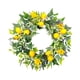 thumbnail image 4 of Spring Summer Fruit Wreath Artificial Lemon Wreath Round Home Decor 1772 pulgadas para el festival de fiesta de porche interno de porche al aire libre, 4 of 8