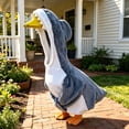 thumbnail image 2 of AZXY Porch Goose Outfit, Fits 23 Inch Porch Goose Statue, Goose Costume, Goose Clothes for Cement Plastic Goose, Duck Goose Clothing, Outdoor Sculpture Decor for Yard Patio Front Porch Garden, 2 of 8