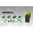 thumbnail image 5 of 6.5Ah 40V Battery and Charger Kit for Ryobi 40V Lithium Battery and Charger Combo 6.0Ah OP40601 OP4060A1 5Ah OP4050A 4Ah OP4040 2.6Ah OP40261 2Ah OP4020A for Ryobi 40 Volts Battery and Charger, 5 of 7