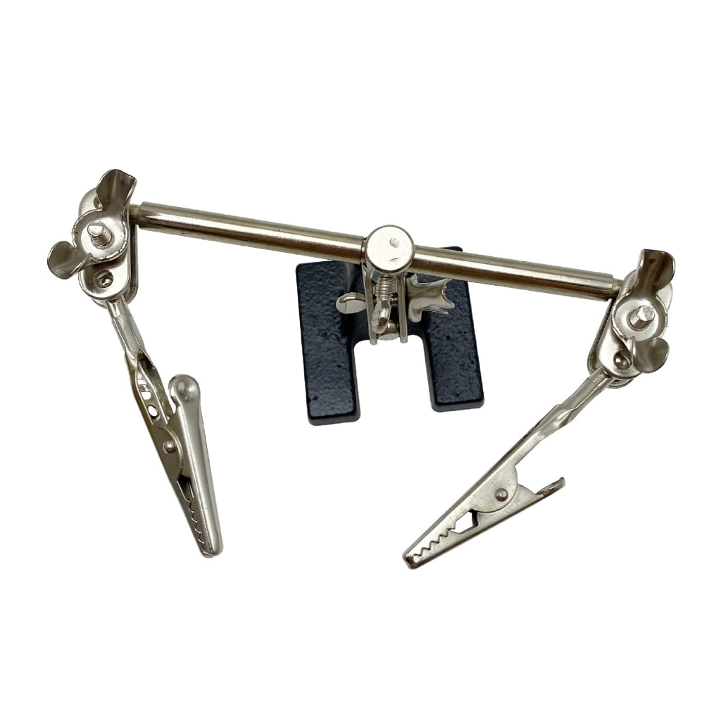 Yammee Soldering Helping Hands Clip Third Hand Soldering Iron Stand Clamp Soldering Aid Electrical Circuit Hobby