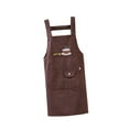 thumbnail image 1 of Abbracc Apron Professional Adjustable Work Apron with Pockets Soft Cooking Apron Cooking Coffee, 1 of 9