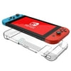 AGPtek Transparent Clear Hard Case and Joy Con Cases Shock-Absorption Cover for Nintendo Switch