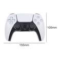thumbnail image 2 of T28 para PS4 Controlador de juego inalámbrico de 6 ejes de doble vibración compatible con Bluetooth, 2 of 9