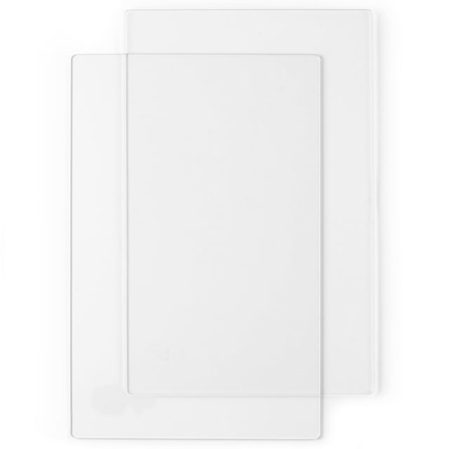 Set de placas CraftFIRST 22 x 34 cm de policarbonato transparente, 2 unidades