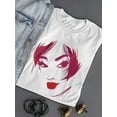 thumbnail image 3 of Beautiful Attractive Girl Model T-Shirt Women -Image by Shutterstock, Female XX-Large, 3 of 4