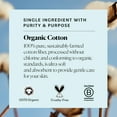 thumbnail image 5 of Sky Organics Organic Jumbo Cotton Balls For Sensitive Skin, 100% Pure Organic Cotton Sustainably Grown, Chlorine Free,  Hypoallergenic, Ultra-Soft and Absorbant for Beauty & Personal Care, 100 ct., 5 of 9